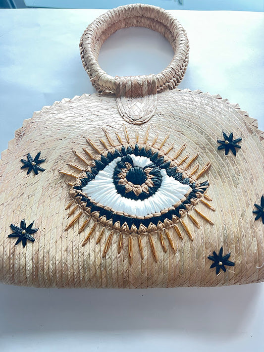 Unique Palm Evil Eye Handbag