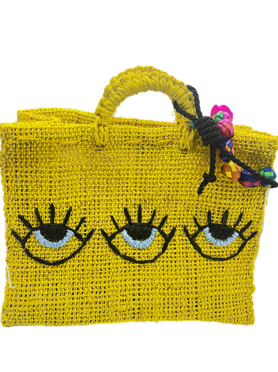 3 Evil Eye Henenquen Bag