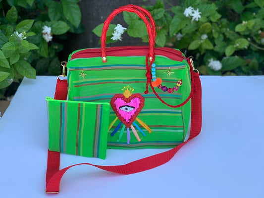 Handcrafted Bag Green